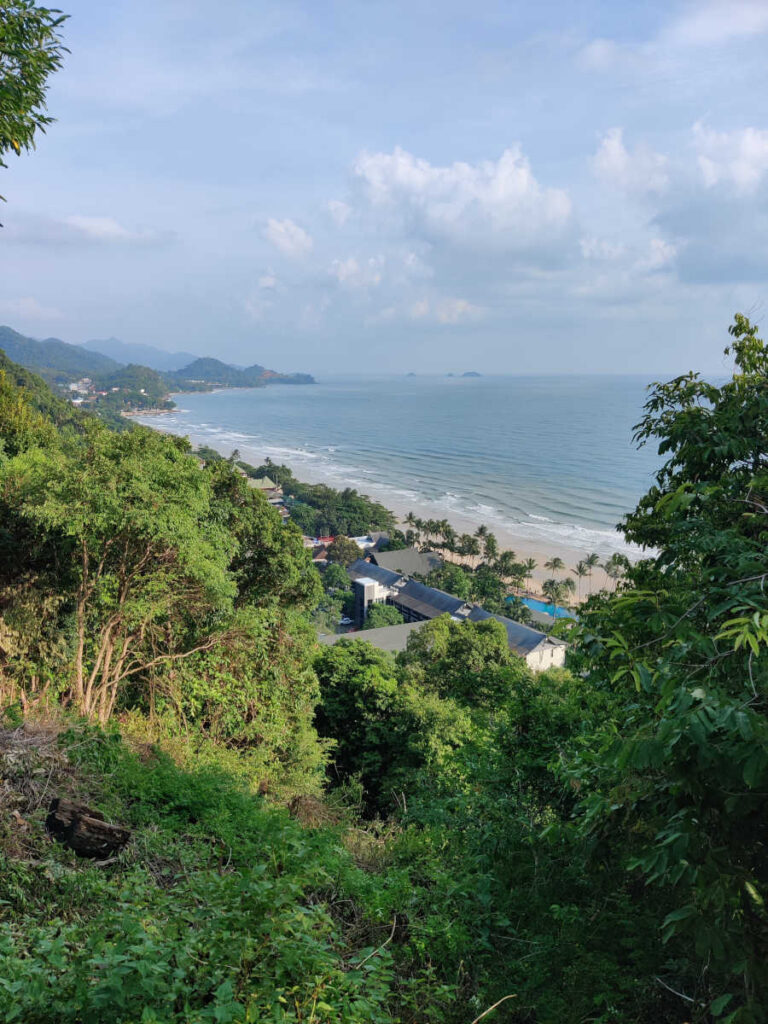 White sand beach